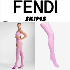 Fendi skims Pink Hosiery